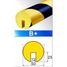 Butoir - Profil flexible cercle - Longueur 1 m - Mousse polyuréthane