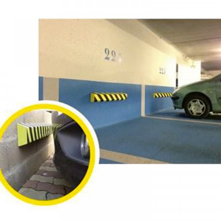 Butoir en mousse - idéal pour places de parking - 100 x 15 x 8 cm