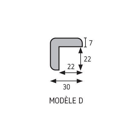 Butoir de protection Securichoc Modele D - 5m