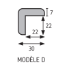 Butoir de protection Securichoc Modele D - 5m