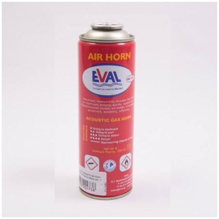 Avertisseur sonore à gaz avec cartouche