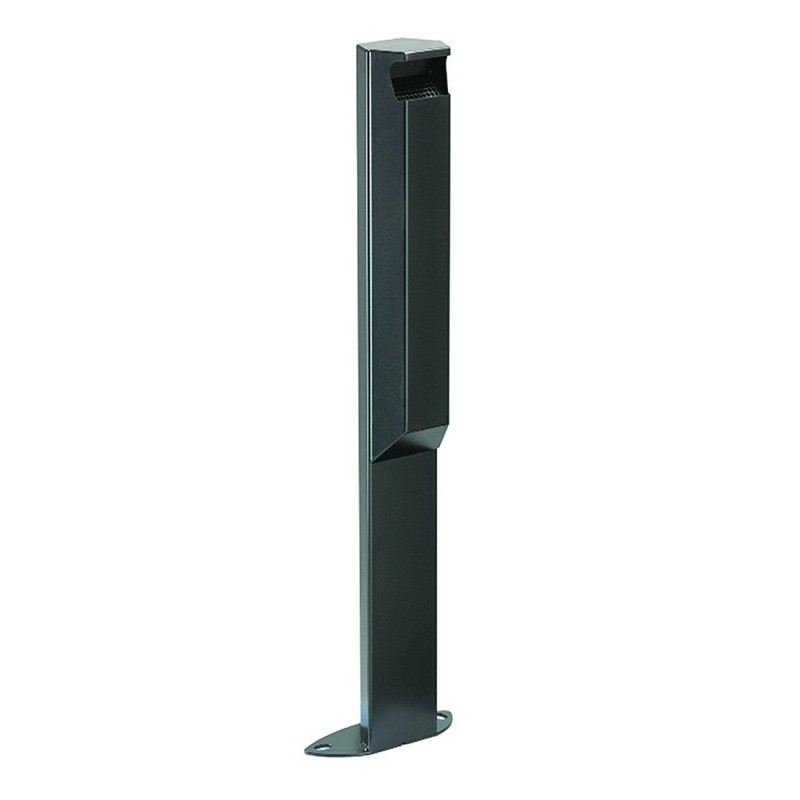 Cendrier sur pied - Kari - 250 x 100 x 960 mm - Acier