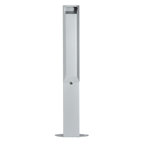 Cendrier sur pied - Kari - 250 x 100 x 960 mm - Acier