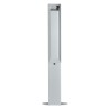 Cendrier sur pied - Kari - 250 x 100 x 960 mm - Acier