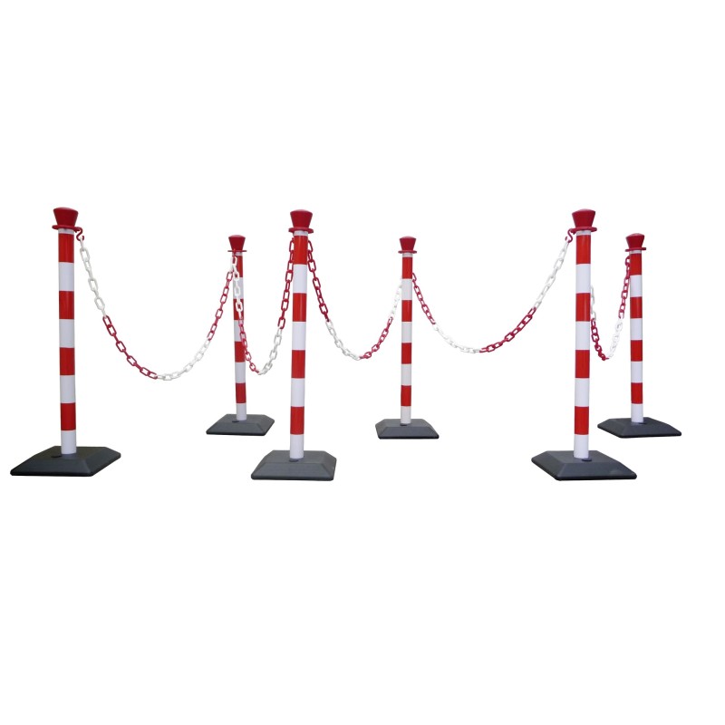 Chaîne de Signalisation à Maillons - 2 m - PVC