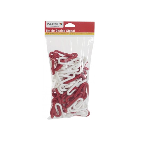 Chaîne de Signalisation en Plastique - Polyéthylène Haute Densité - 5m