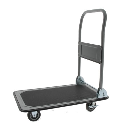 Chariot de transport pliable - Acier, Polypropylène et Caoutchouc - 740 x 480 x 840 mm