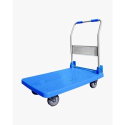 Chariot de transport pliant - Acier et Polypropylène - 900x600x900 mm