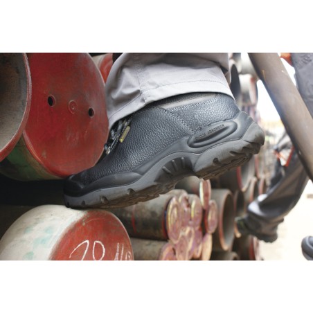 Chaussures de sécurité hautes Outdoor cuir croupon S3 SRC