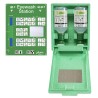 Flacon de Solution Saline Stérile - Lave-oeil DUO Ergonomique pour Soins Oculaires Urgence - PLUM