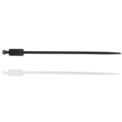 Colliers de serrage - Platine d'identification personnalisable - Longueur 200 mm - Polyamide 6.6 - par 100