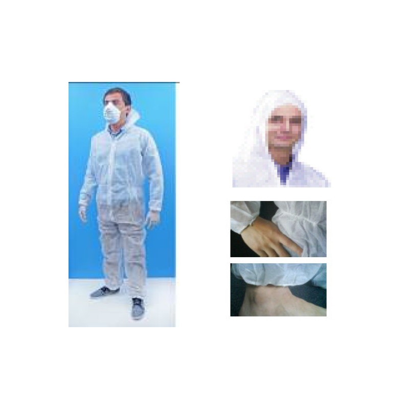 Combinaison de protection jetable taille L, XL, XXL