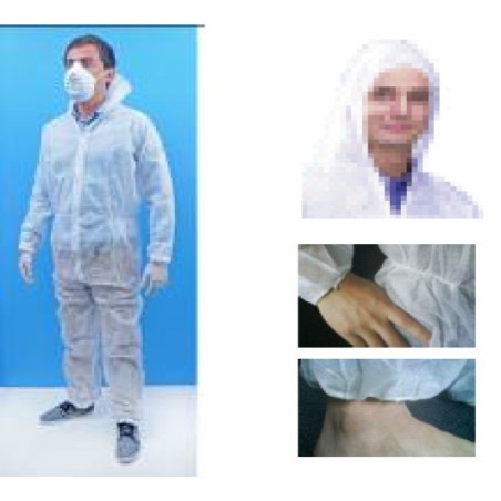 Combinaison de protection jetable taille L, XL, XXL