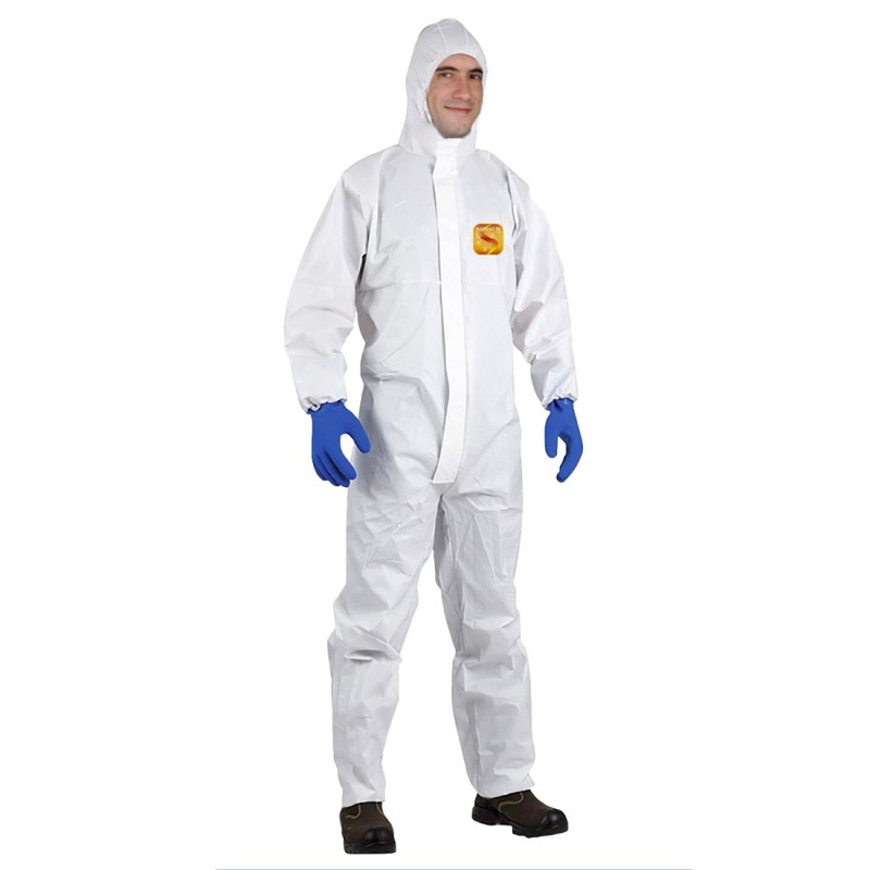 Combinaison de protection à retard de feu avec capuche - Taille L et XL - Type 5/6