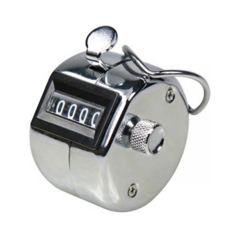 Compteur manuel en métal