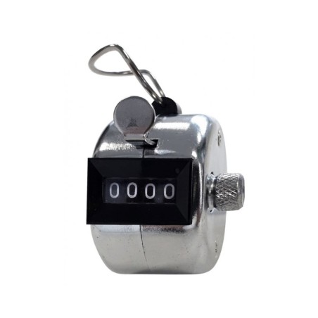 Compteur manuel en métal