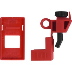 Verrouillage de vanne réglable rouge