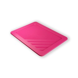 Couvercle pour bac rose FME - polypropylène - plusieurs tailles disponibles