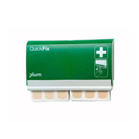 Distributeur de pansements - QuickFix® UNO - Marquage CE - Dimensions Distributeur: L.130 x l.230 x h.32 mm