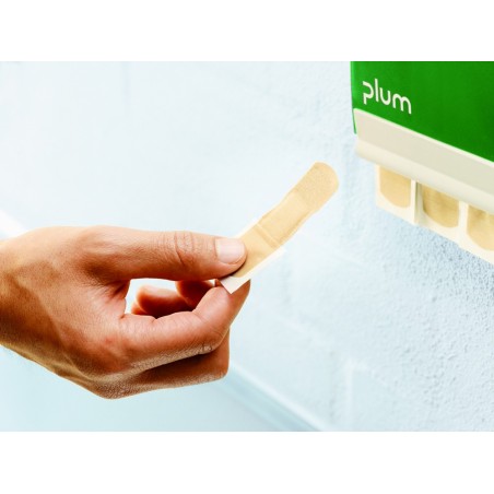 Distributeur de pansements - QuickFix® UNO - Marquage CE - Dimensions Distributeur: L.130 x l.230 x h.32 mm