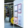Porte-Documents Magnétiques - Lot de 5 - Format A3