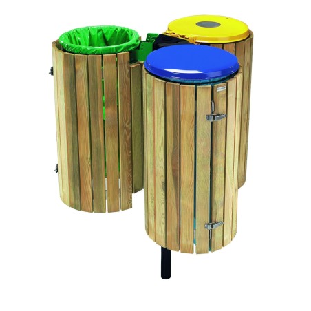 Entourage pour poubelle - Personnalisable Trapi - Classe 4
