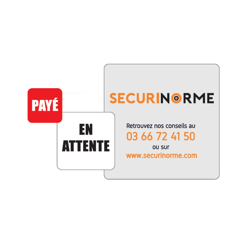 Etiquettes personnalisées Carrées