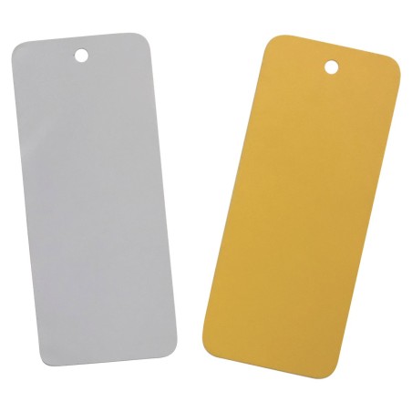 Étiquettes inspection - Œillet américain - PVC - Lot de 1000