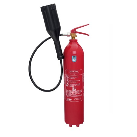 Extincteur CO2 EXPER 2 à 5 kg Feux B électrique