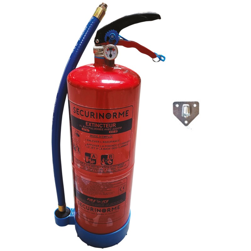 Extincteur - Eau + additif, 9L