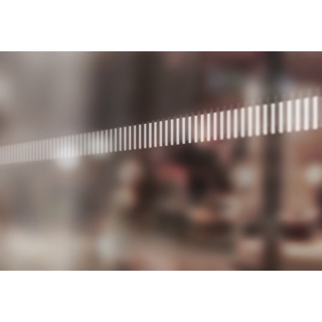 Bandes de signalisation MOTIF barres verticales - Surfaces vitrées
