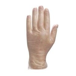 Gants de protection alimentaire - Vinyle poudré
