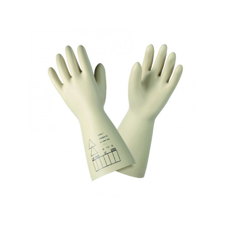 Gants De Protection Électrique En Latex - classe 00 500V