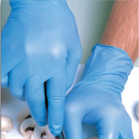 Gants de protection - Nitrile non poudré - Taille XL