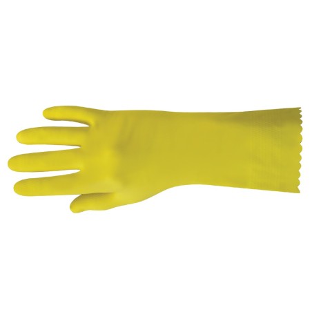 Gants de protection chimique - Antidérapant - Caoutchouc naturel.