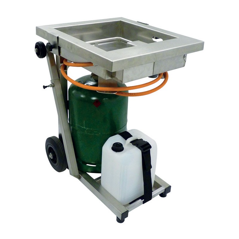 Générateur de Flamme - Mobile Formation Incendie - Smartway Compatible - Acier Inoxydable