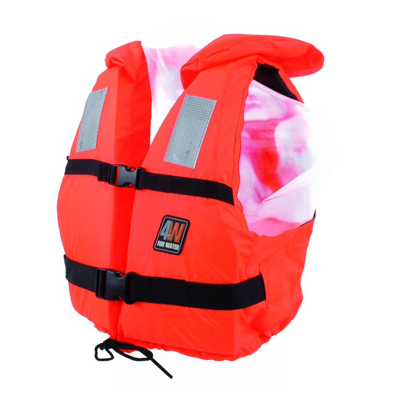 Gilet de sauvetage - Flottabilité 100N, ISO 12402-4 - Polyester 300D