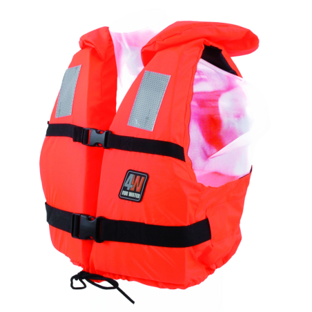 Gilet de sauvetage - Flottabilité 100N, ISO 12402-4 - Polyester 300D
