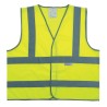 Le gilet de sécurité jaune à 4 bandes "Sécurité" est d'une importance capitale pour garantir votre visibilité lors de vos travau