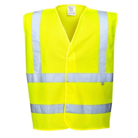 Vous cherchez un moyen efficace de protéger vos employés tout en augmentant leur visibilité? Notre gilet haute visibilité jaune 
