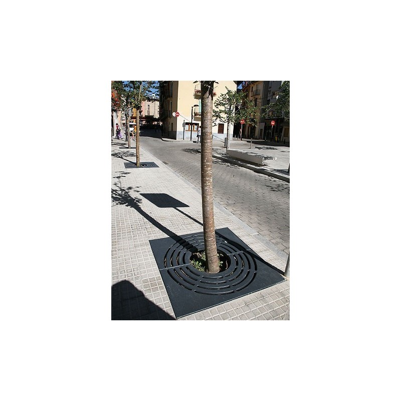 Grille d'arbre - Taulat - Compatible Normes PMR - Acier