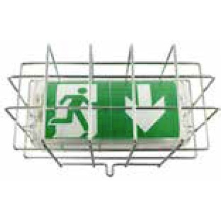 Grille de protection pour bloc autonome évacuation