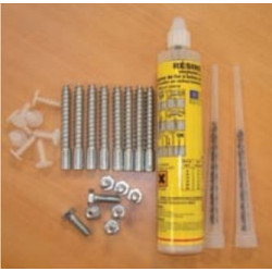 Kit - Fixation pour Ralentisseur Franchisseur de Portail