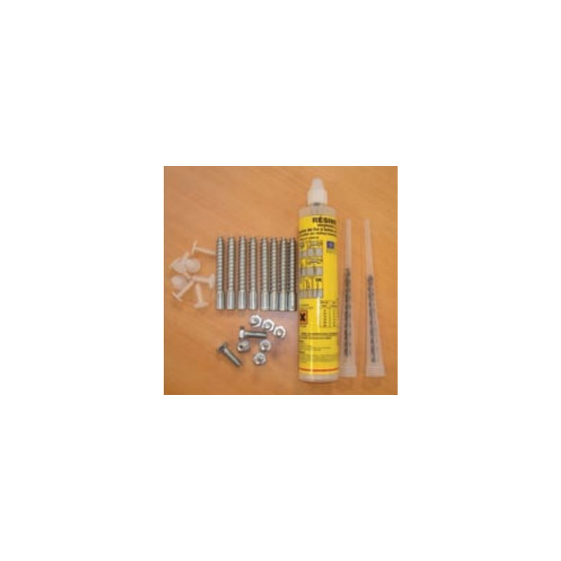 Kit - Fixation pour Ralentisseur Franchisseur de Portail