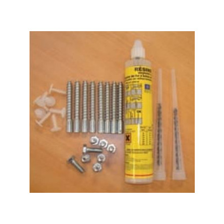 Kit - Fixation pour Ralentisseur Franchisseur de Portail