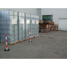 Kit de Poteaux de signalisation avec Chaînes à Maillons - PVC
