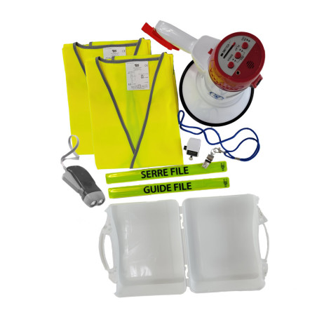 Kit Évacuation - Mallette Équipier Complète - 250 x 181 x 80 mm