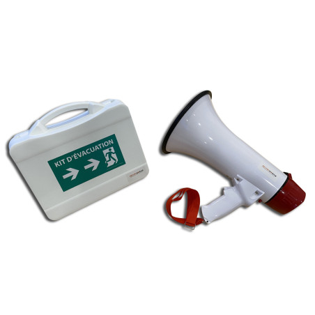 Kit Évacuation - Mallette Équipier Complète - 250 x 181 x 80 mm