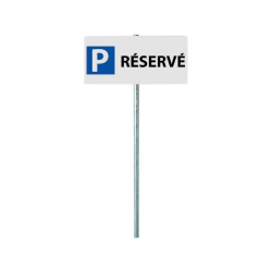 Kit panneau indication de parking - Parking Réservé