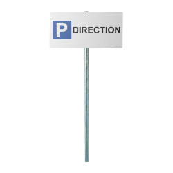 Kit panneau de parking "P DIRECTION"